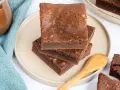 Schokoladige Brownies, perfekt für ein schnelles Nutella Kuchen Rezept mit 3 Zutaten. Ein Genuss für jeden Schokoladenliebhaber!
